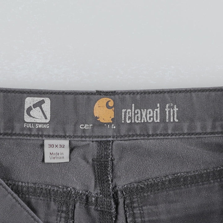 Carhartt Relaxed Fit Duck Painter Pants, Men's, Size W30 cotton gray type Vintage Second Hand