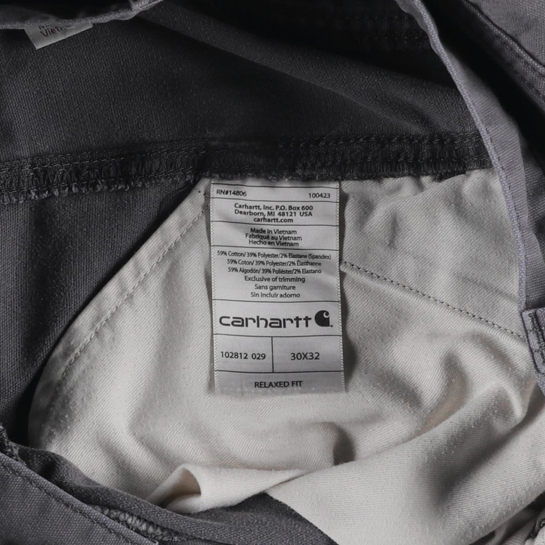 Carhartt Relaxed Fit Duck Painter Pants, Men's, Size W30 cotton gray type Vintage Second Hand