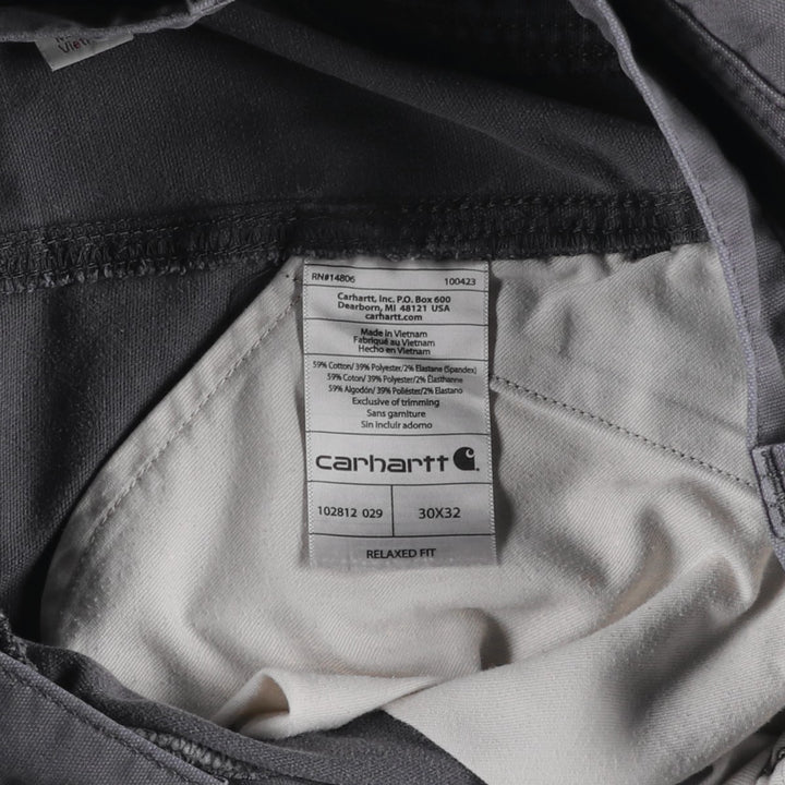 Carhartt Relaxed Fit Duck Painter Pants, Men's, Size W30 cotton gray type Vintage Second Hand