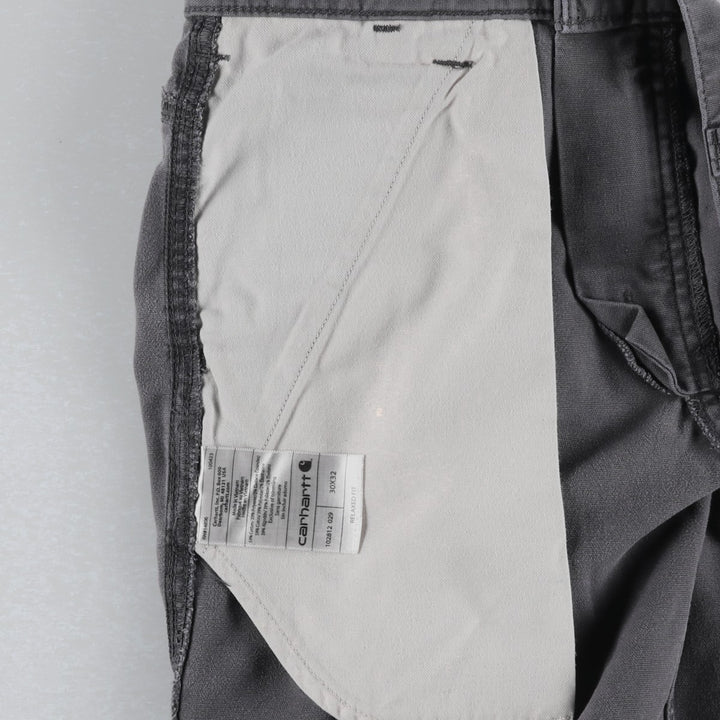 Carhartt Relaxed Fit Duck Painter Pants, Men's, Size W30 cotton gray type Vintage Second Hand