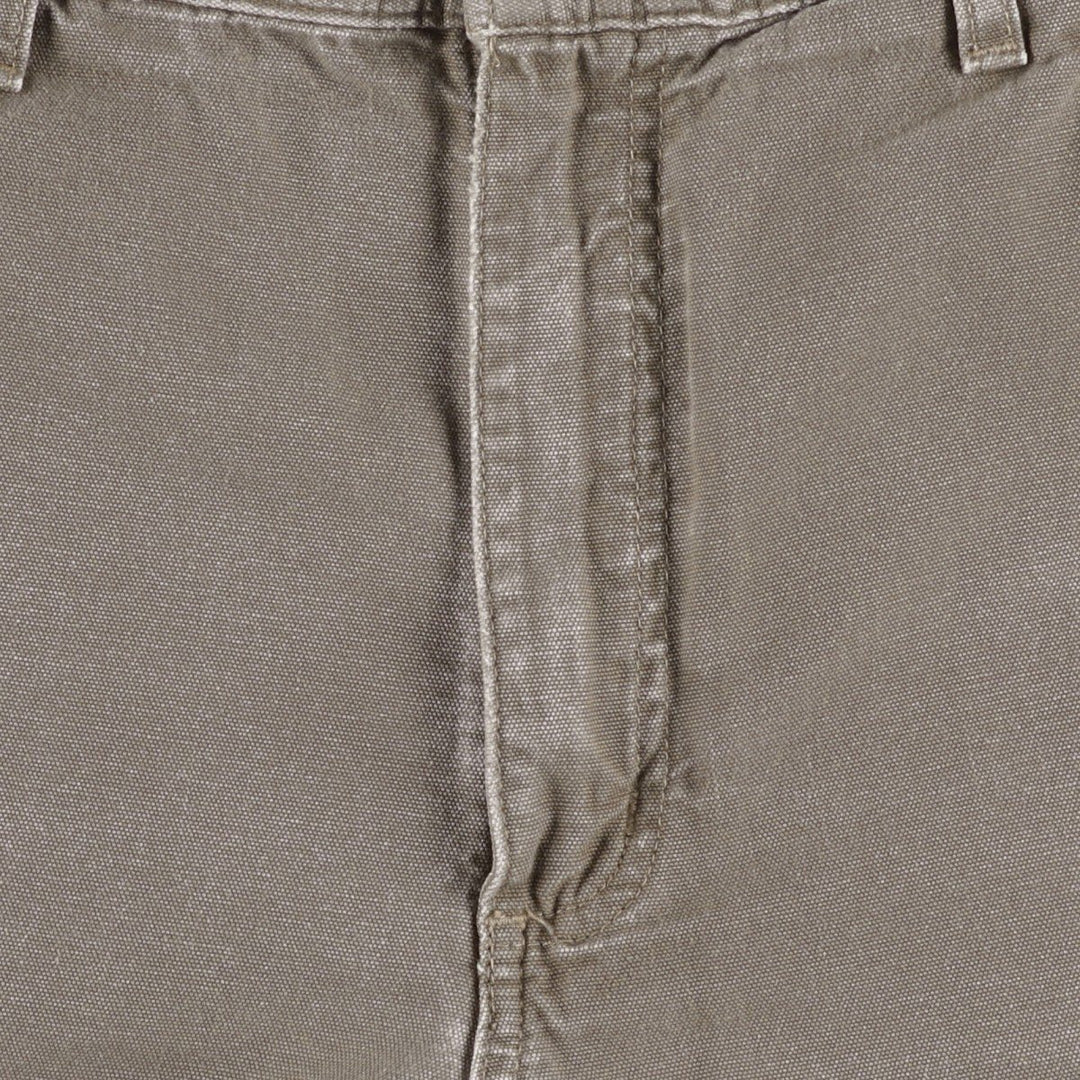 Carhartt Relaxed Fit Duck Work Pants, Men's, W36 equivalent cotton Khaki type brown Vintage Second Hand