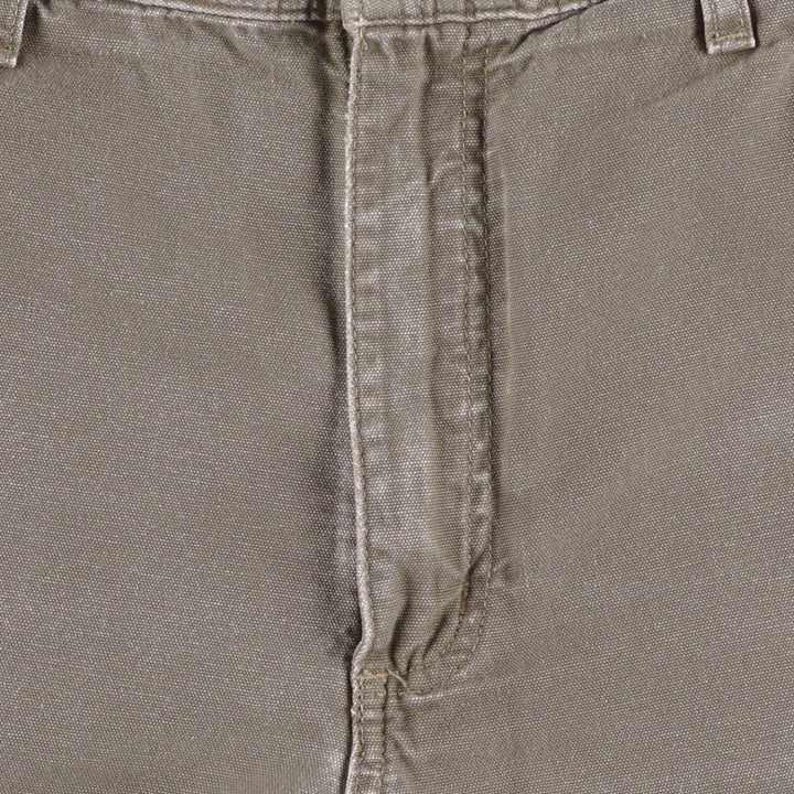 Carhartt Relaxed Fit Duck Work Pants, Men's, W36 equivalent cotton Khaki type brown Vintage Second Hand