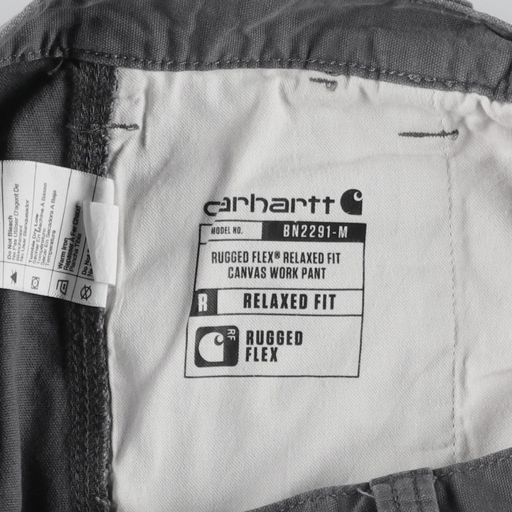 Carhartt Relaxed Fit Duck Painter Pants, Men's, Size 37 cotton gray type Vintage Second Hand