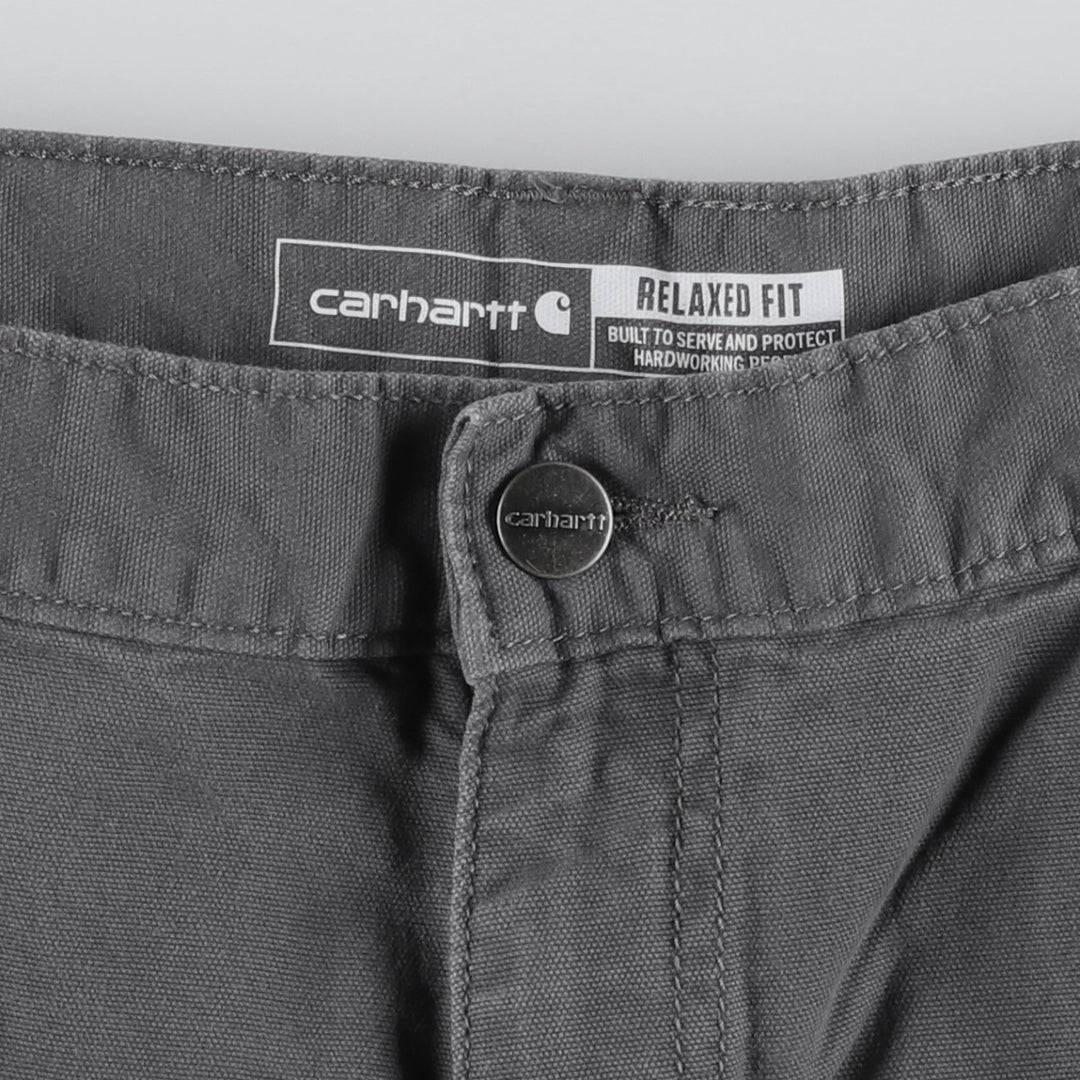 Carhartt Relaxed Fit Duck Painter Pants, Men's, Size 37 cotton gray type Vintage Second Hand