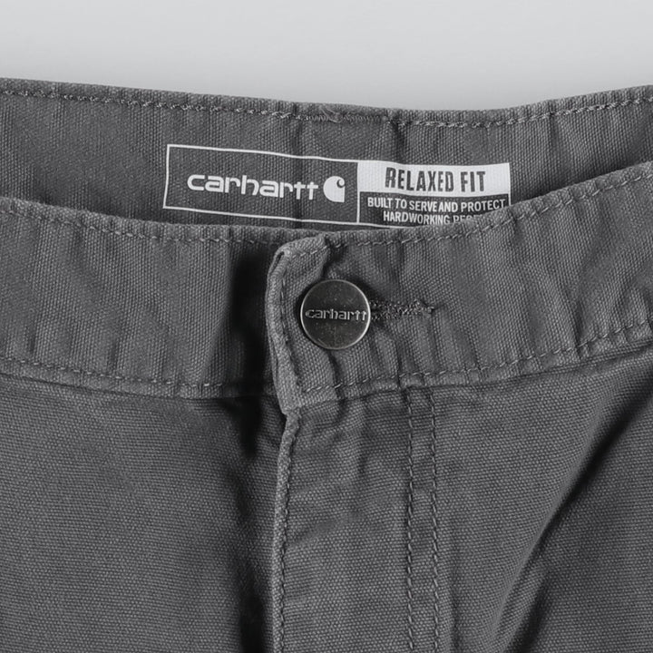 Carhartt Relaxed Fit Duck Painter Pants, Men's, Size 37 cotton gray type Vintage Second Hand