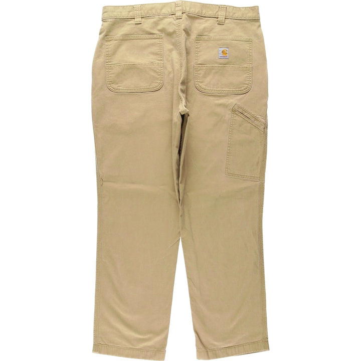 Carhartt Relaxed Fit Duck Painter Pants, Men's W38 (approx.) cotton Beige type Vintage Second Hand