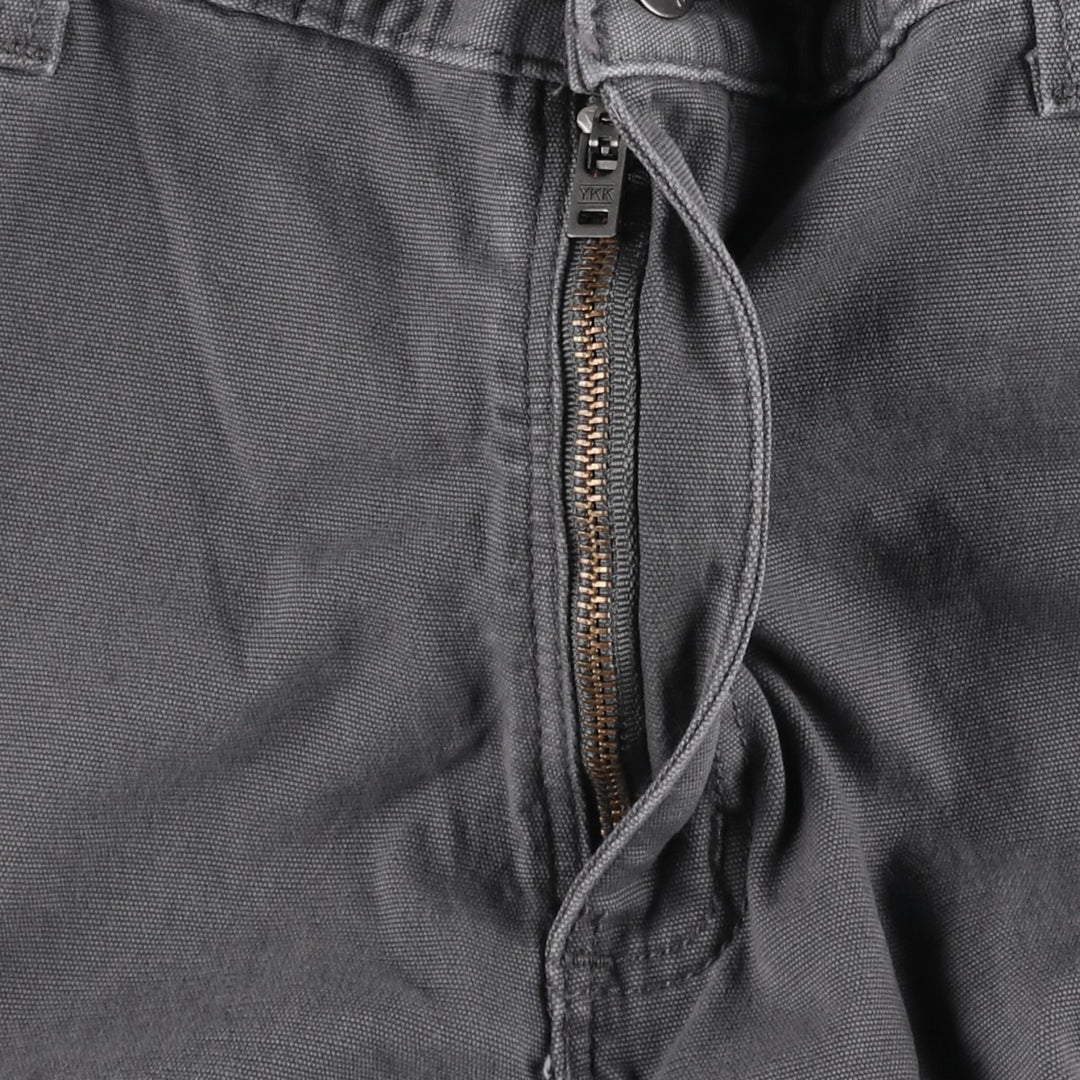 Carhartt Relaxed Fit Duck Work Pants, Men's, W36 equivalent cotton gray type Vintage Second Hand