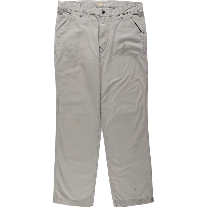 Carhartt Relaxed Fit Duck Painter Pants, Men's, W36 equivalent cotton gray type Vintage Second Hand