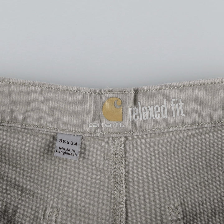 Carhartt Relaxed Fit Duck Painter Pants, Men's, W36 equivalent cotton gray type Vintage Second Hand