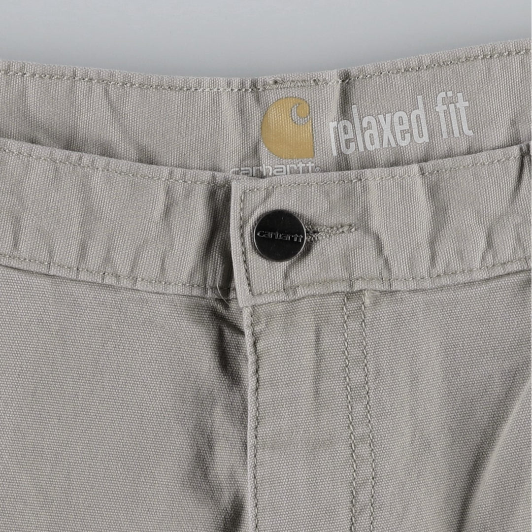 Carhartt Relaxed Fit Duck Painter Pants, Men's, W36 equivalent cotton gray type Vintage Second Hand