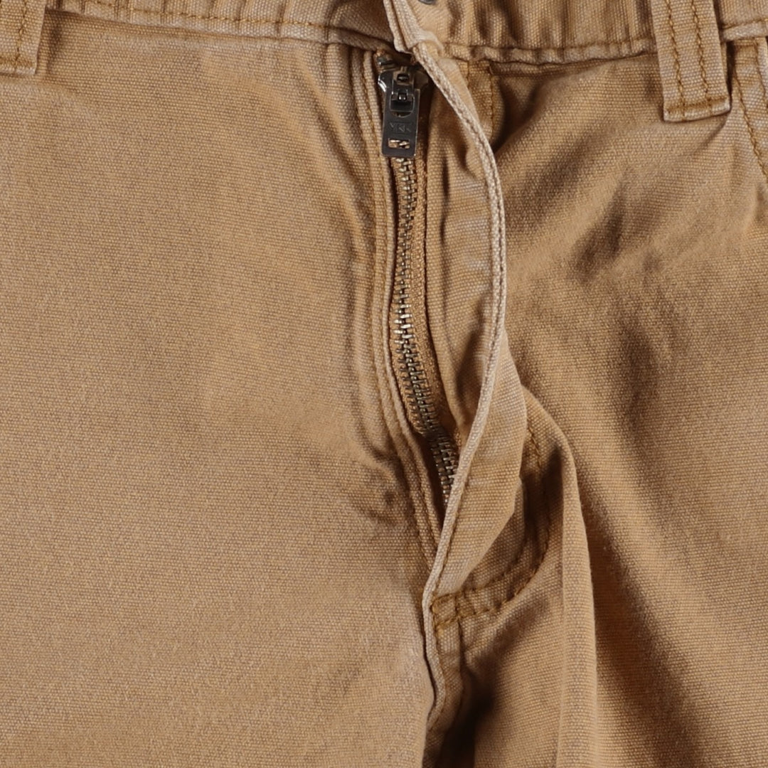 Carhartt Relaxed Fit Duck Work Pants, Men's, W34 equivalent cotton Camel type Vintage Second Hand
