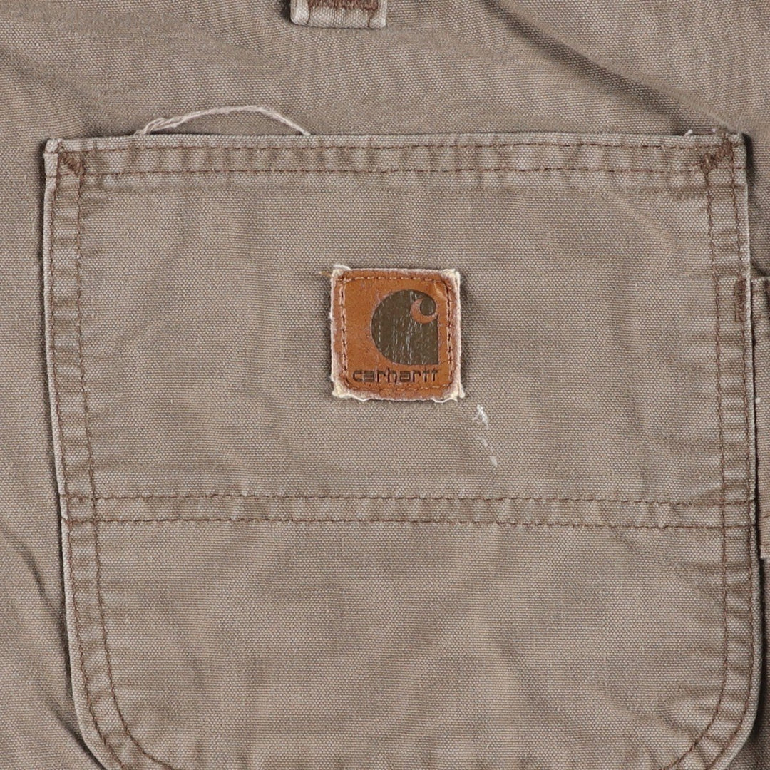Carhartt Duck Painter Pants, Men's, W34 equivalent unclear Khaki type brown Vintage Second Hand