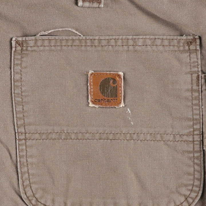 Carhartt Duck Painter Pants, Men's, W34 equivalent unclear Khaki type brown Vintage Second Hand