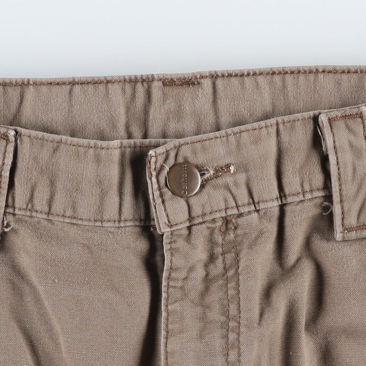 Carhartt Duck Painter Pants, Men's, W34 equivalent unclear Khaki type brown Vintage Second Hand