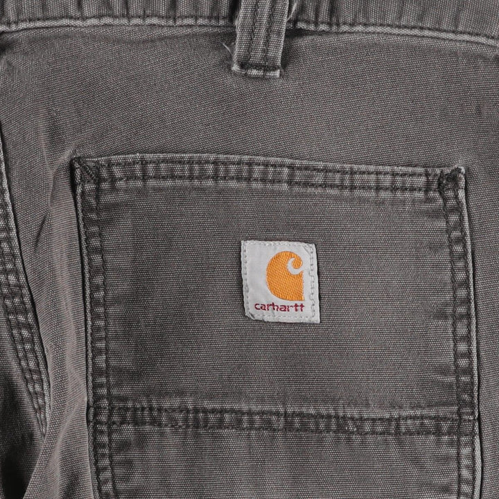 Carhartt Relaxed Fit Duck Work Pants, Men's, W34 equivalent unclear gray type Vintage Second Hand