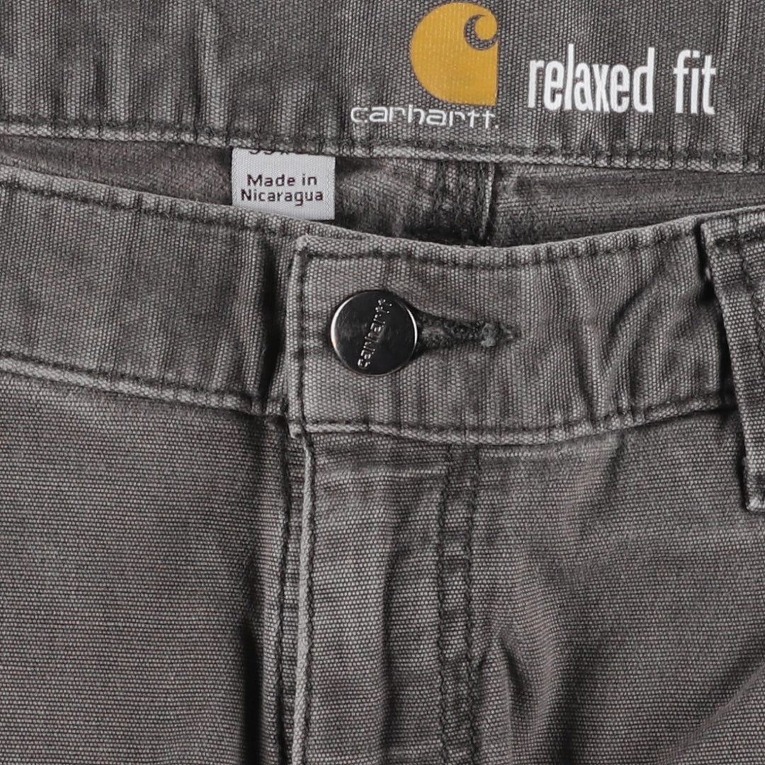 Carhartt Relaxed Fit Duck Work Pants, Men's, W34 equivalent unclear gray type Vintage Second Hand