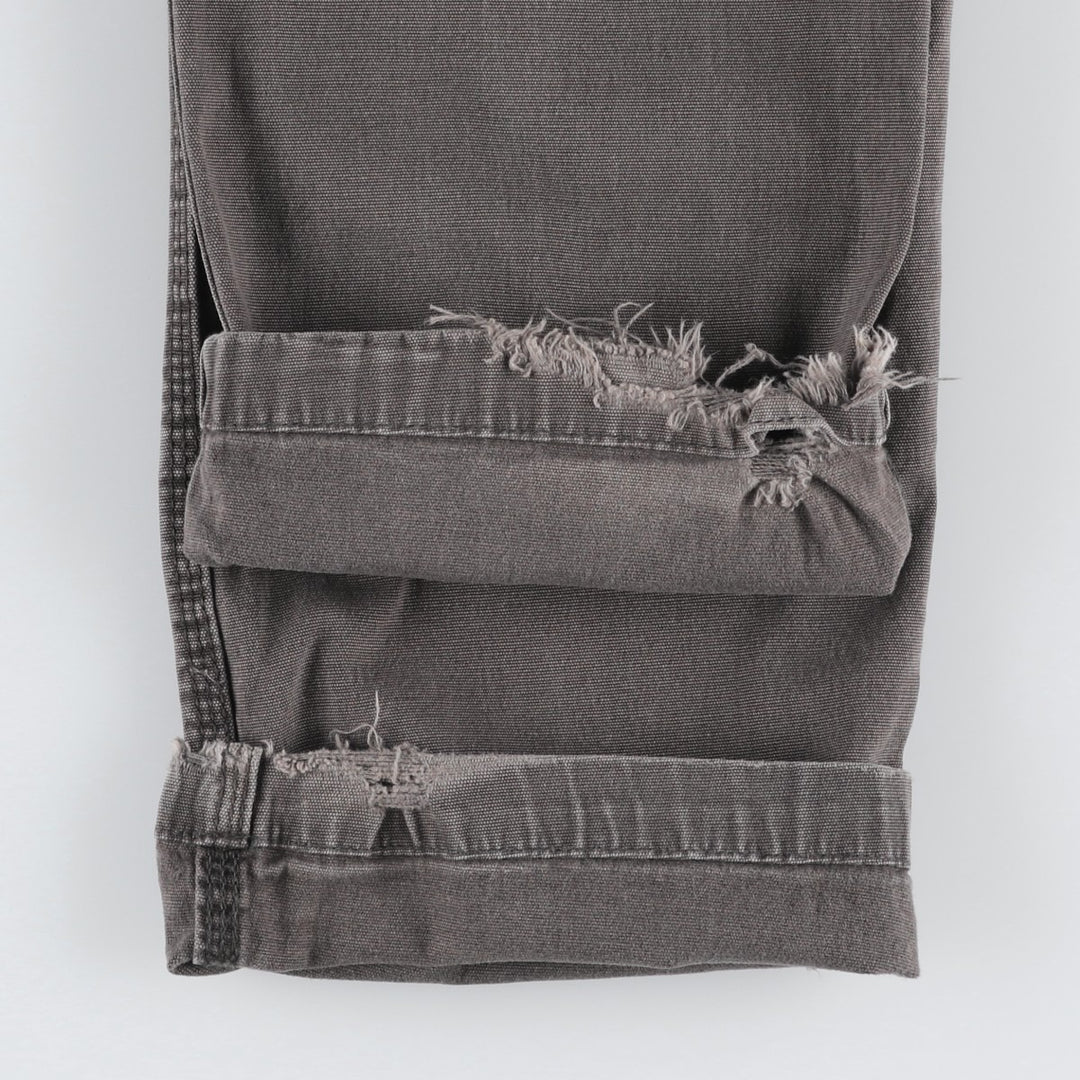 Carhartt Relaxed Fit Duck Work Pants, Men's, W34 equivalent unclear gray type Vintage Second Hand