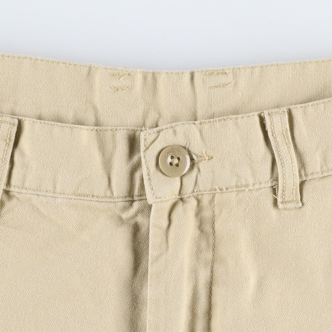 Patagonia 56826FA13 Duck Work Pants, Men's W34 (approx.) Organic cotton Beige type Vintage Second Hand
