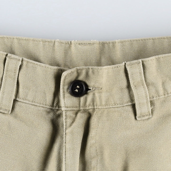2000'S Patagonia Organic Cotton 55566F6 Duck Cotton Pants, Men's W30 (approx.) Organic cotton Beige type Vintage Second Hand