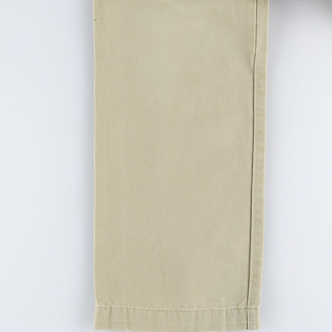 2000'S Patagonia Organic Cotton 55566F6 Duck Cotton Pants, Men's W30 (approx.) Organic cotton Beige type Vintage Second Hand