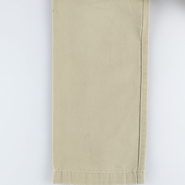 2000'S Patagonia Organic Cotton 55566F6 Duck Cotton Pants, Men's W30 (approx.) Organic cotton Beige type Vintage Second Hand
