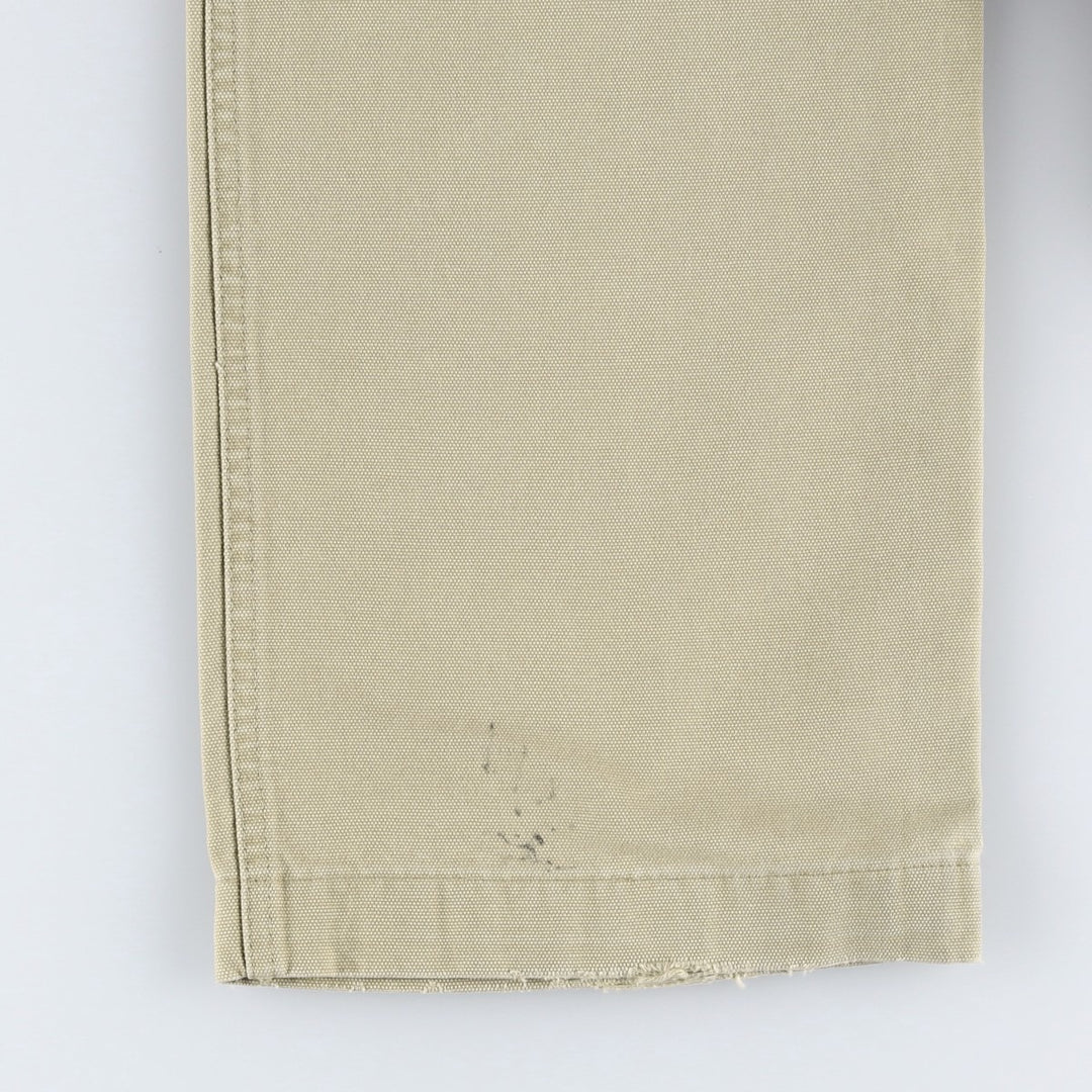 2000'S Patagonia Organic Cotton 55566F6 Duck Cotton Pants, Men's W30 (approx.) Organic cotton Beige type Vintage Second Hand