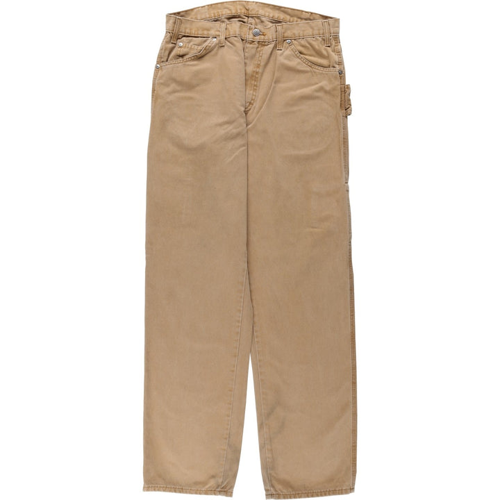 Dickies Relaxed Fit Duck Painter Pants, Men's W34 (approx.) cotton Beige type Vintage Second Hand