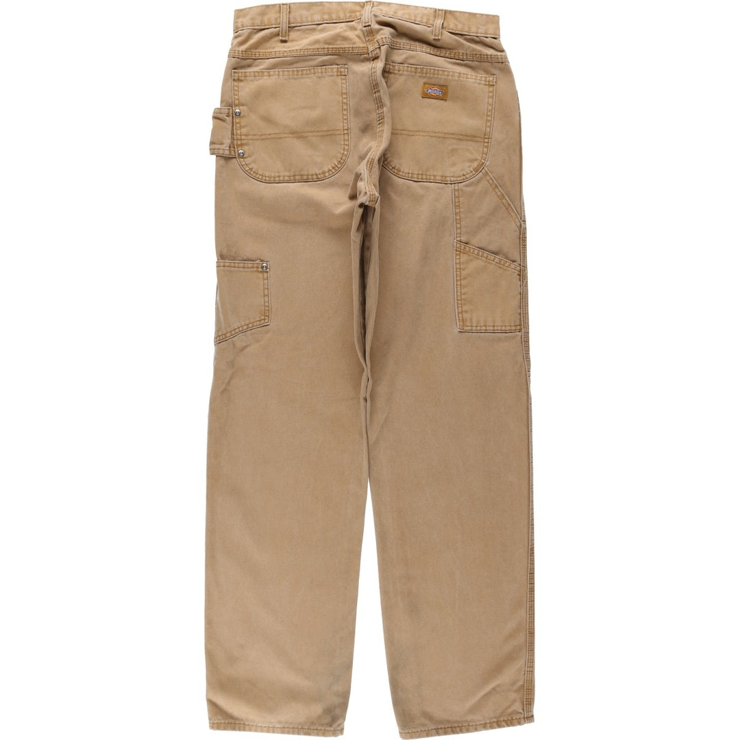 Dickies Relaxed Fit Duck Painter Pants, Men's W34 (approx.) cotton Beige type Vintage Second Hand