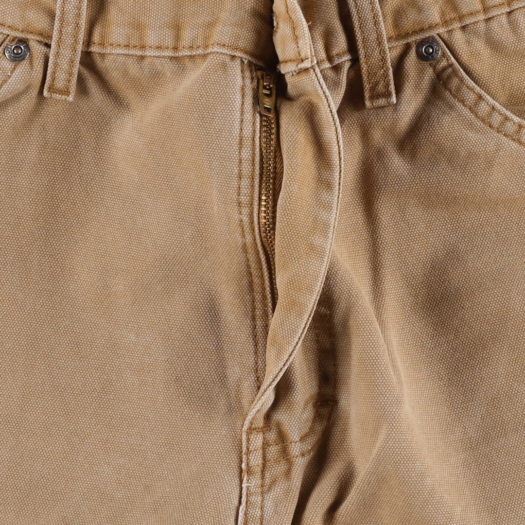 Dickies Relaxed Fit Duck Painter Pants, Men's W34 (approx.) cotton Beige type Vintage Second Hand