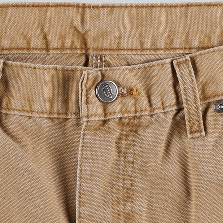 Dickies Relaxed Fit Duck Painter Pants, Men's W34 (approx.) cotton Beige type Vintage Second Hand