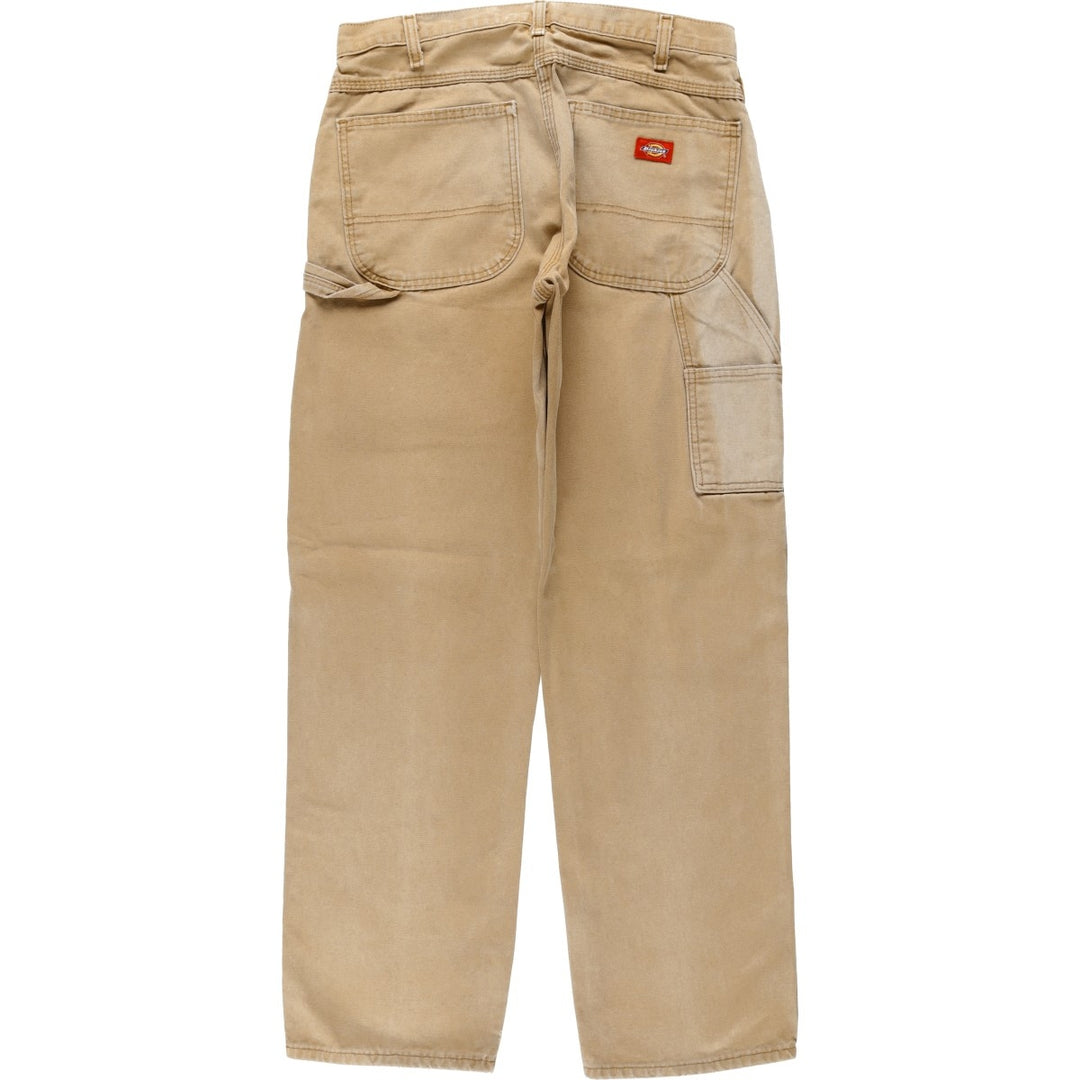 Dickies Duck Painter Pants Men's W33 equivalent cotton Beige type Vintage Second Hand