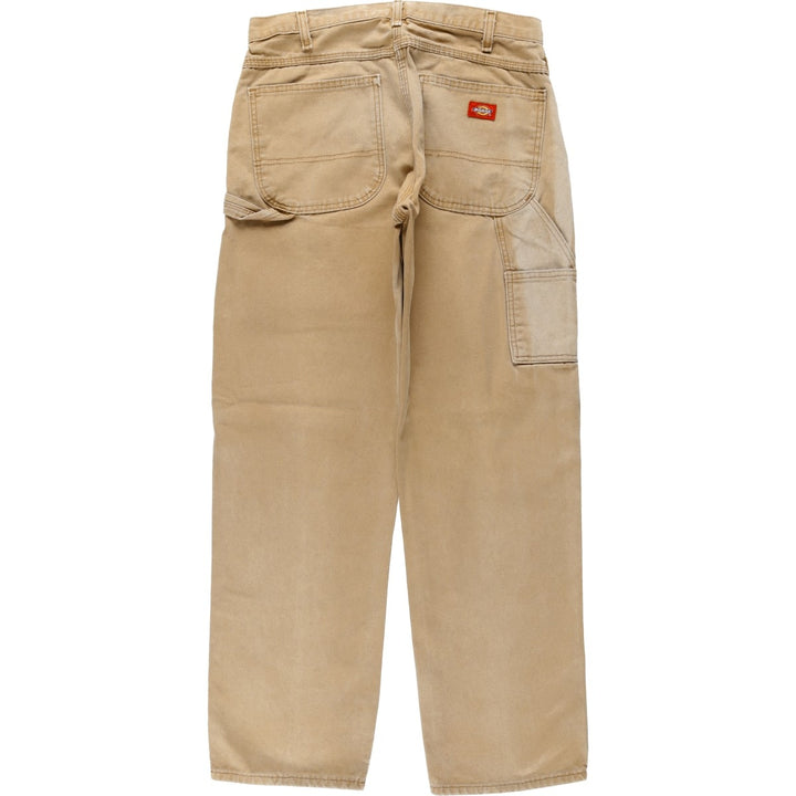 Dickies Duck Painter Pants Men's W33 equivalent cotton Beige type Vintage Second Hand