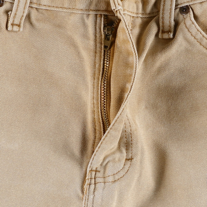 Dickies Duck Painter Pants Men's W33 equivalent cotton Beige type Vintage Second Hand