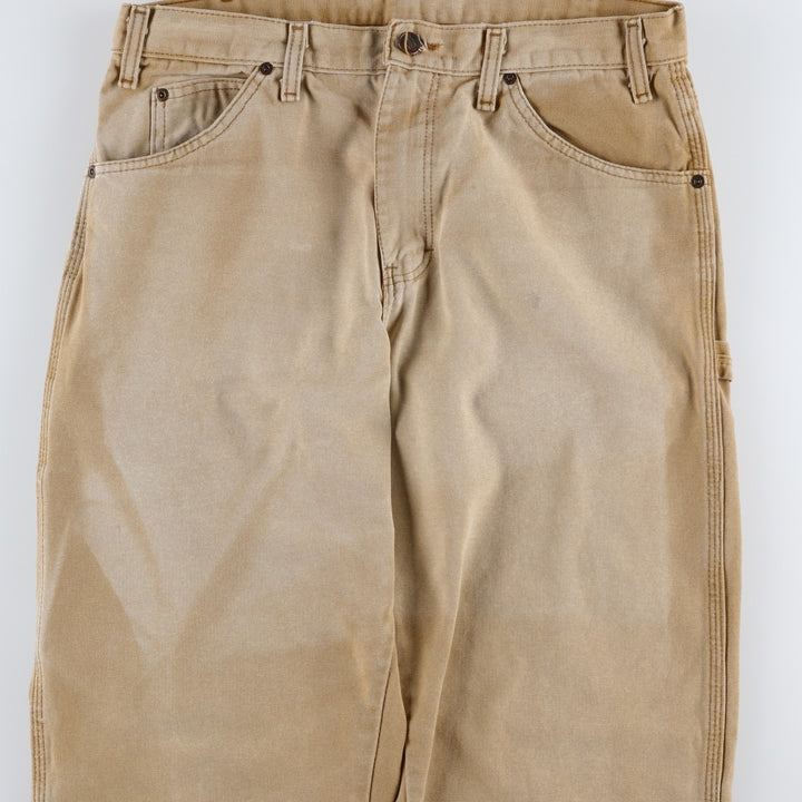 Dickies Duck Painter Pants Men's W33 equivalent cotton Beige type Vintage Second Hand