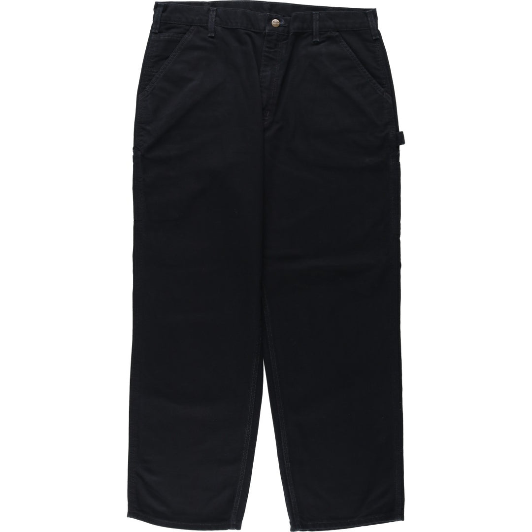 Carhartt Original Dungaree Fit Duck Painter Pants, Men's, W37 equivalent cotton black type Vintage Second Hand