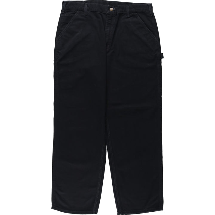 Carhartt Original Dungaree Fit Duck Painter Pants, Men's, W37 equivalent cotton black type Vintage Second Hand