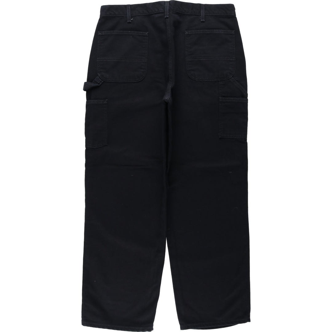 Carhartt Original Dungaree Fit Duck Painter Pants, Men's, W37 equivalent cotton black type Vintage Second Hand