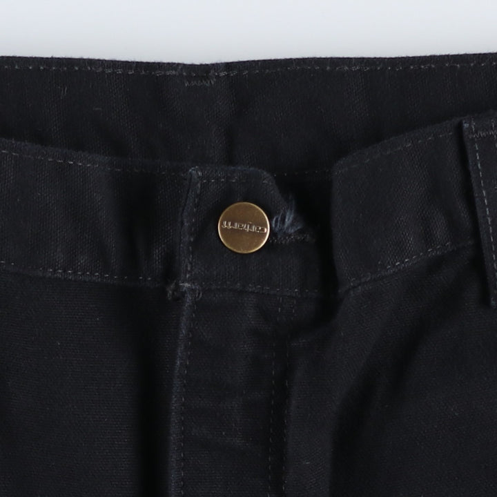 Carhartt Original Dungaree Fit Duck Painter Pants, Men's, W37 equivalent cotton black type Vintage Second Hand