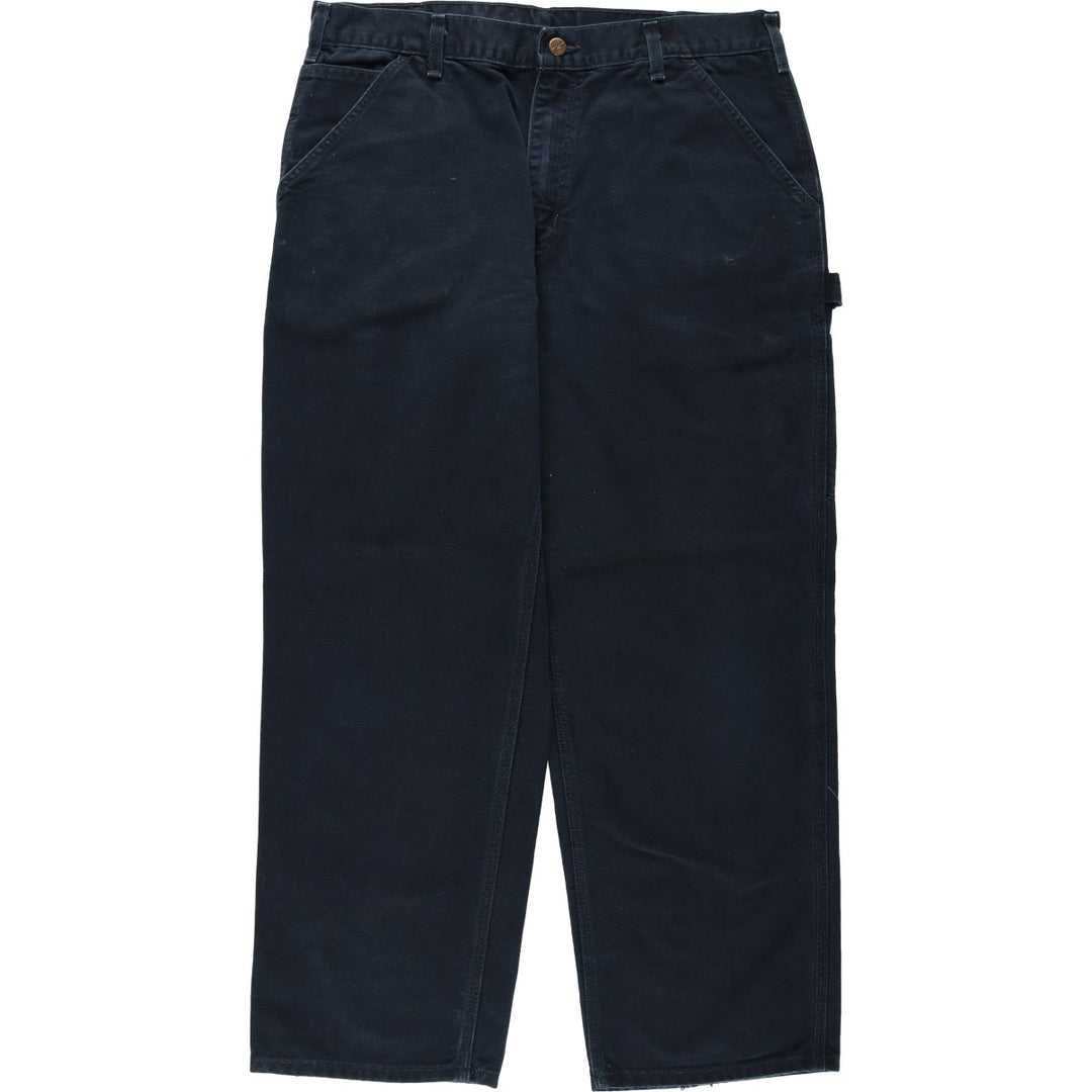 Carhartt Original Dungaree Fit Duck Painter Pants, Men's, W36 equivalent cotton black type Vintage Second Hand
