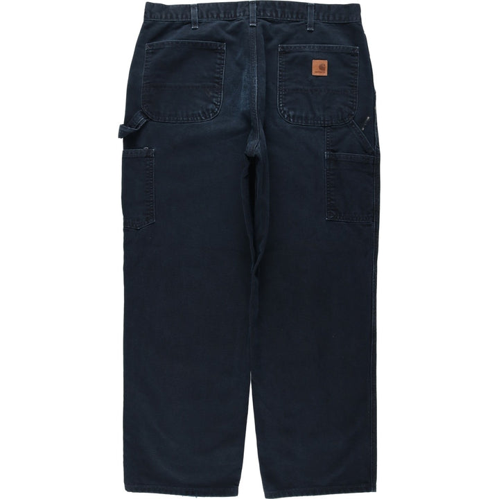 Carhartt Original Dungaree Fit Duck Painter Pants, Men's, W36 equivalent cotton black type Vintage Second Hand