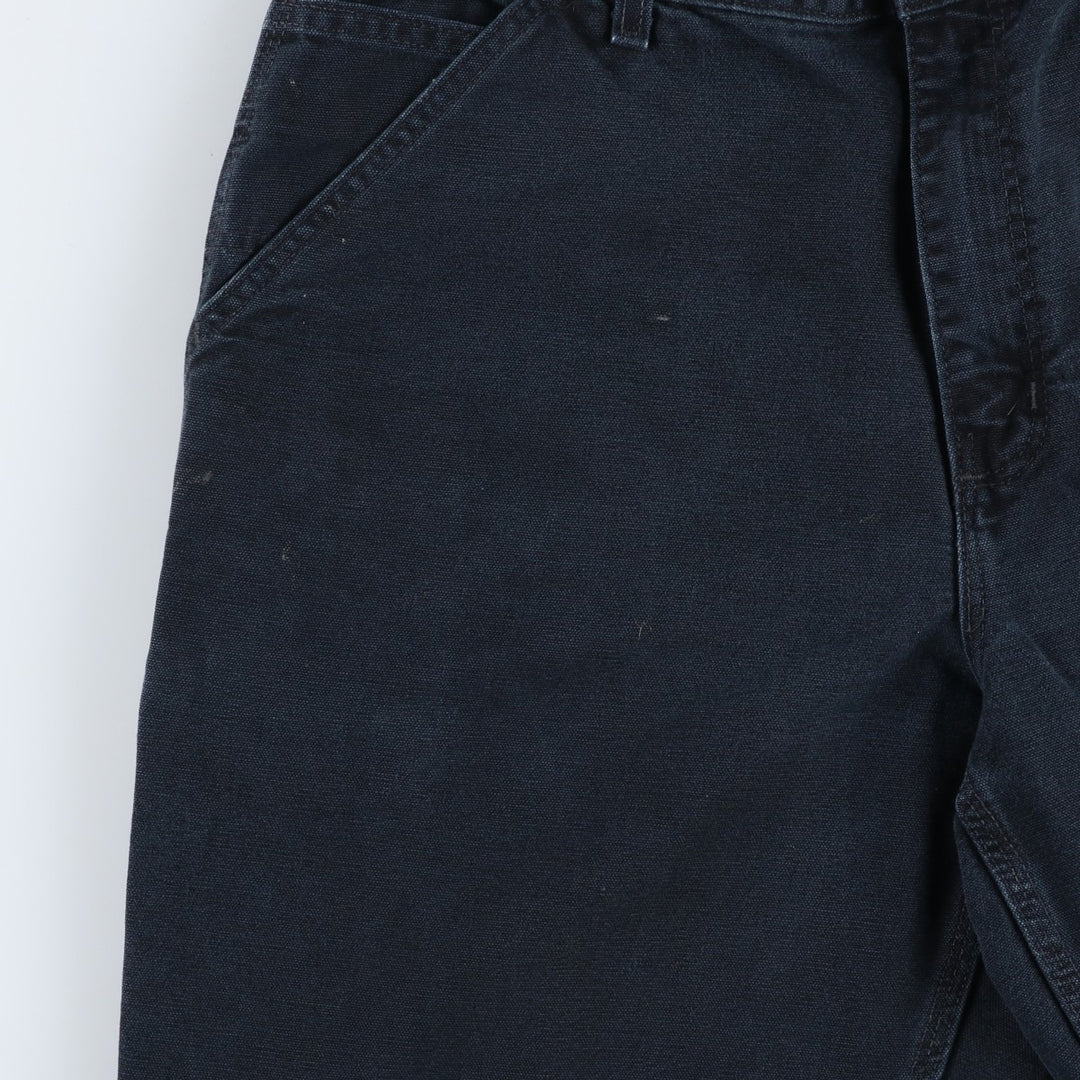 Carhartt Original Dungaree Fit Duck Painter Pants, Men's, W36 equivalent cotton black type Vintage Second Hand