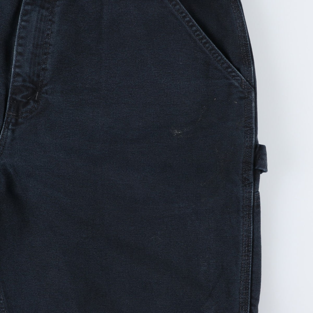 Carhartt Original Dungaree Fit Duck Painter Pants, Men's, W36 equivalent cotton black type Vintage Second Hand
