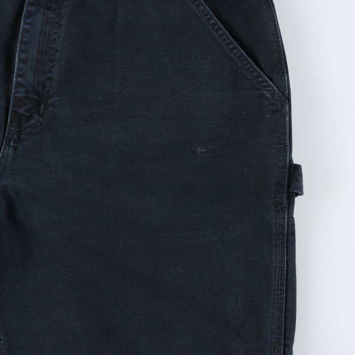 Carhartt Original Dungaree Fit Duck Painter Pants, Men's, W36 equivalent cotton black type Vintage Second Hand