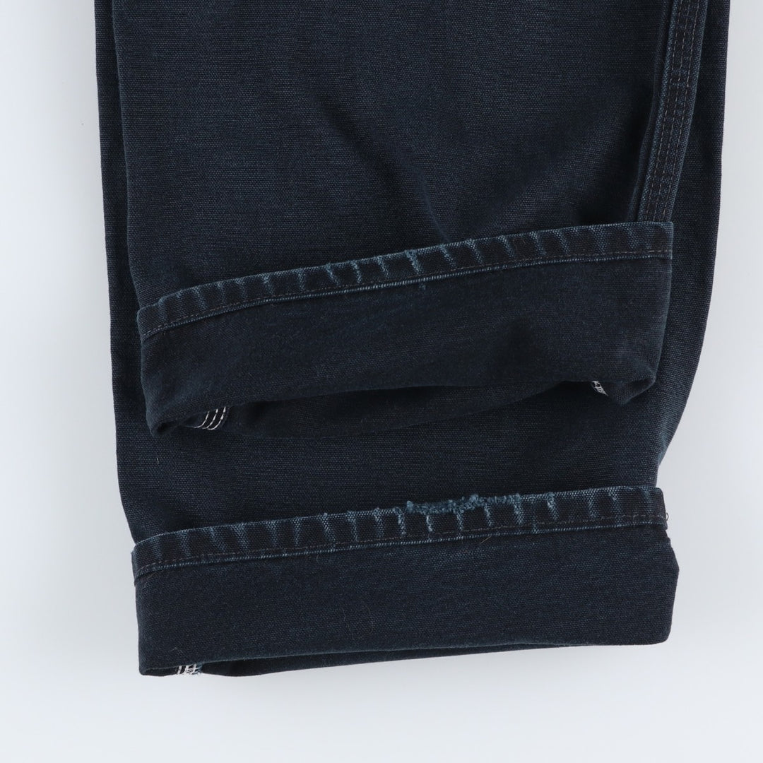 Carhartt Original Dungaree Fit Duck Painter Pants, Men's, W36 equivalent cotton black type Vintage Second Hand