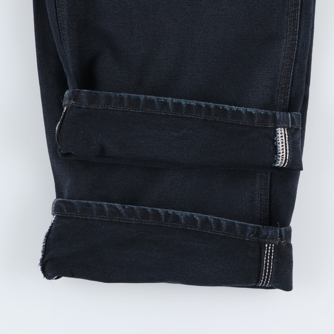 Carhartt Original Dungaree Fit Duck Painter Pants, Men's, W36 equivalent cotton black type Vintage Second Hand