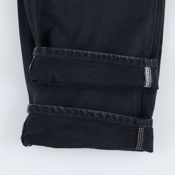 Carhartt Original Dungaree Fit Duck Painter Pants, Men's, W36 equivalent cotton black type Vintage Second Hand