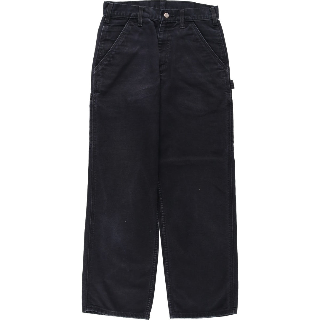 Carhartt Duck Painter Pants Men's W29 equivalent cotton black type Vintage Second Hand