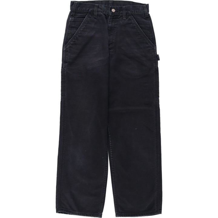 Carhartt Duck Painter Pants Men's W29 equivalent cotton black type Vintage Second Hand