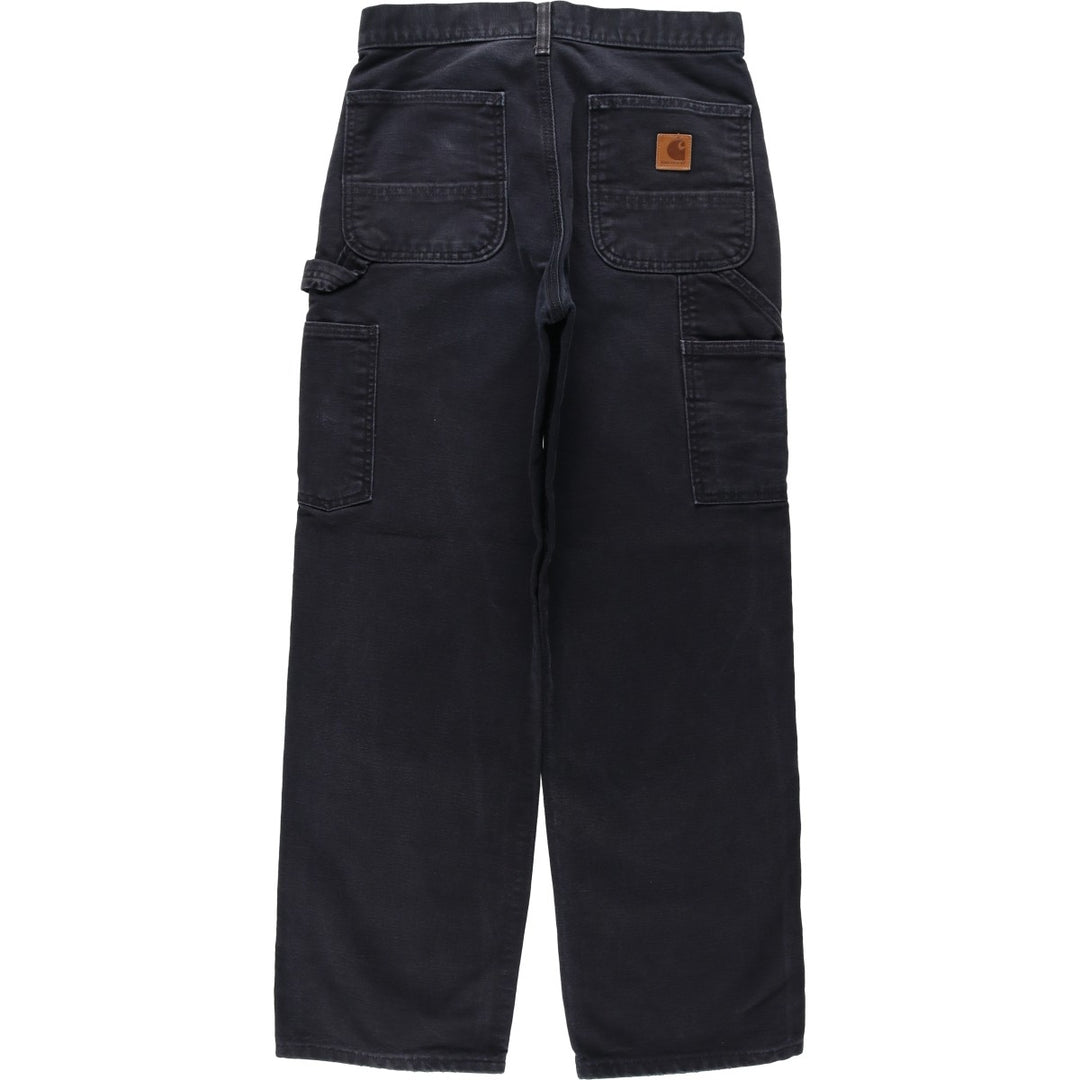 Carhartt Duck Painter Pants Men's W29 equivalent cotton black type Vintage Second Hand