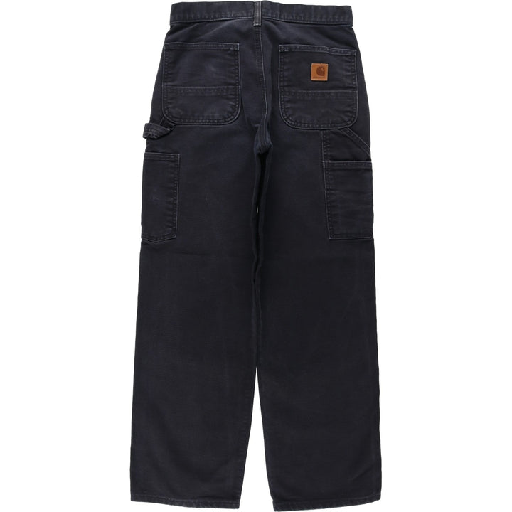 Carhartt Duck Painter Pants Men's W29 equivalent cotton black type Vintage Second Hand